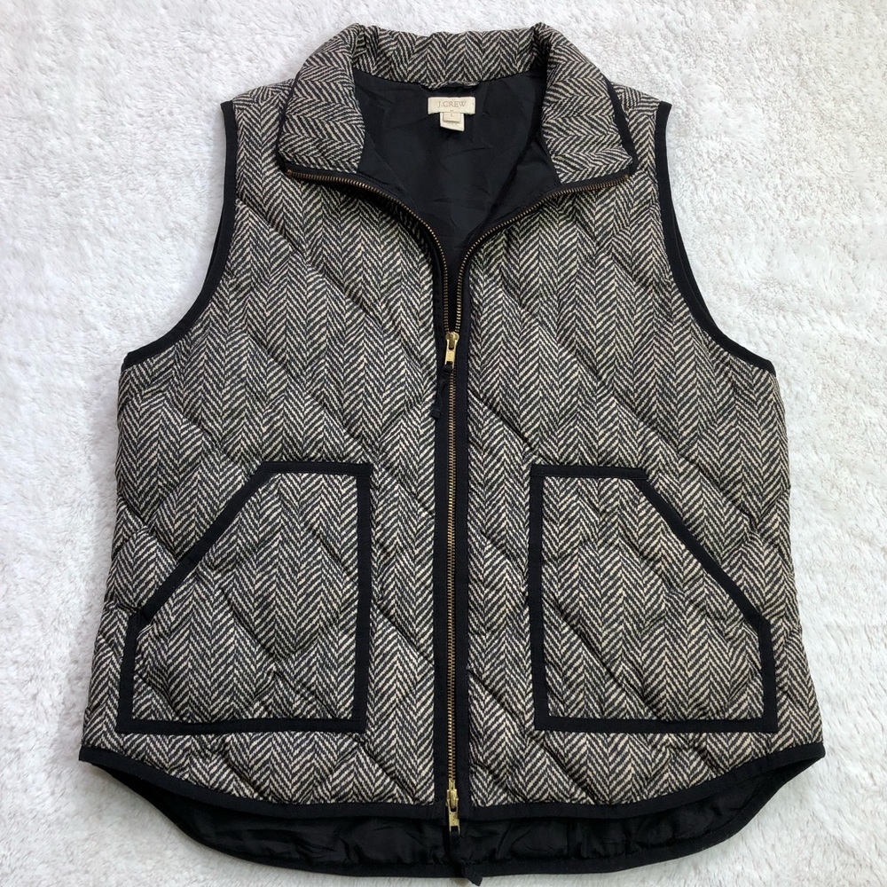 J. Crew Down Quilted Puffer Vest